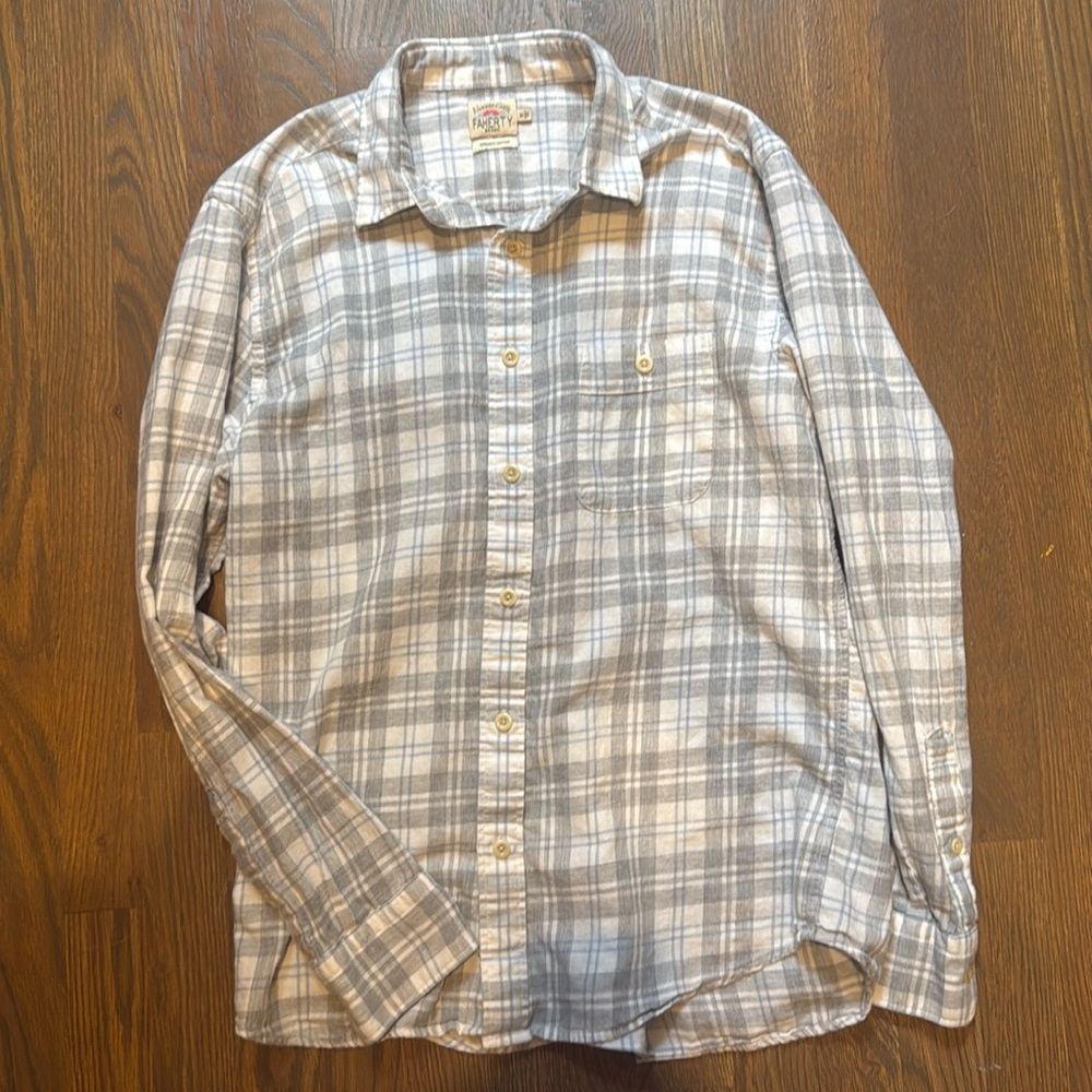 Faherty Brand Flannel Shirt - Size Medium